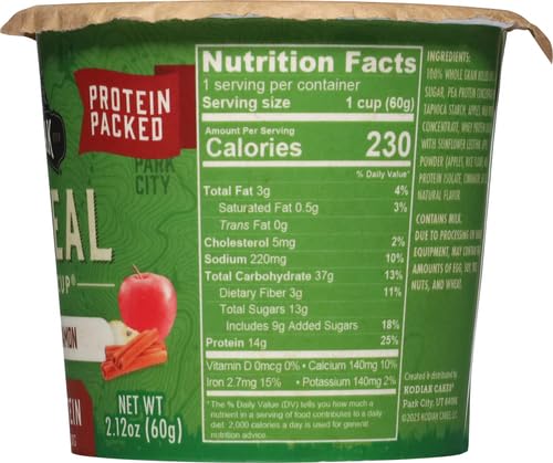 CUP OATMEAL APPLE CINN image 3