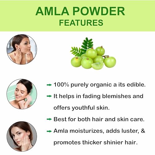 Image of Drontika Bioleaf Botanicals Amla, Shikakai, Reetha and Bhringraj Powder 50g*4=200g