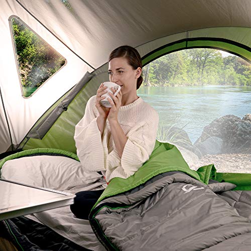 SylvanSport Cloud Layer Sleeping Bag for Adults - Adjustable Layers for 3-4 Season use - Integrated Cotton Sheet - Image 5