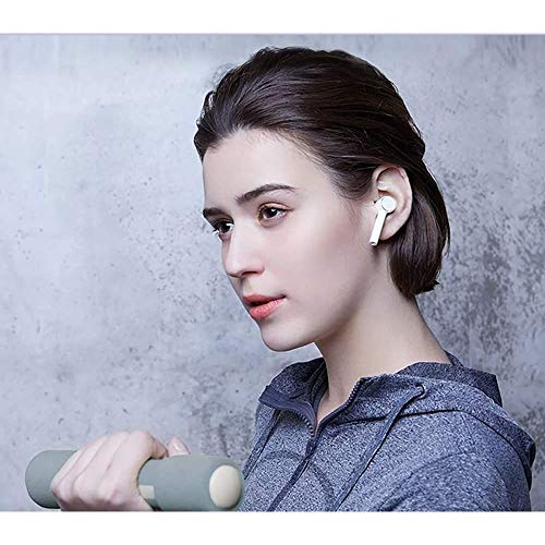 Xiaomi Mi True Wireless Earphones Lite, draadloze hoofdtelefoon zonder kabel, Bluetooth 5.0, dubbele tip-bediening, single ear modus, audiocodec SBC/AAC, compatibel met iOS en Android, wit - Image 3