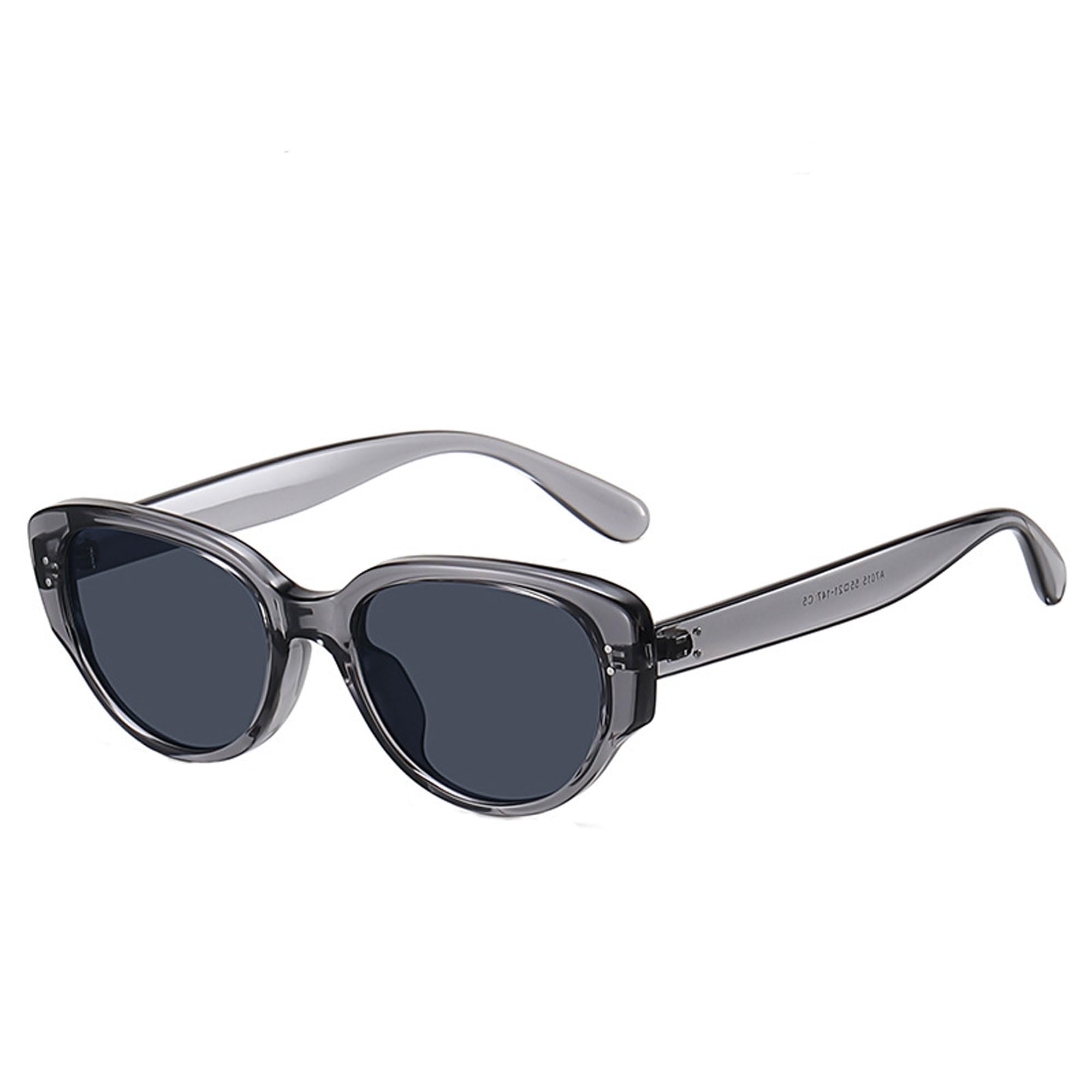 Legou Sunglasses 1.8 PC lens cat eye sunglasses for men and women grey frame grey C5 one size