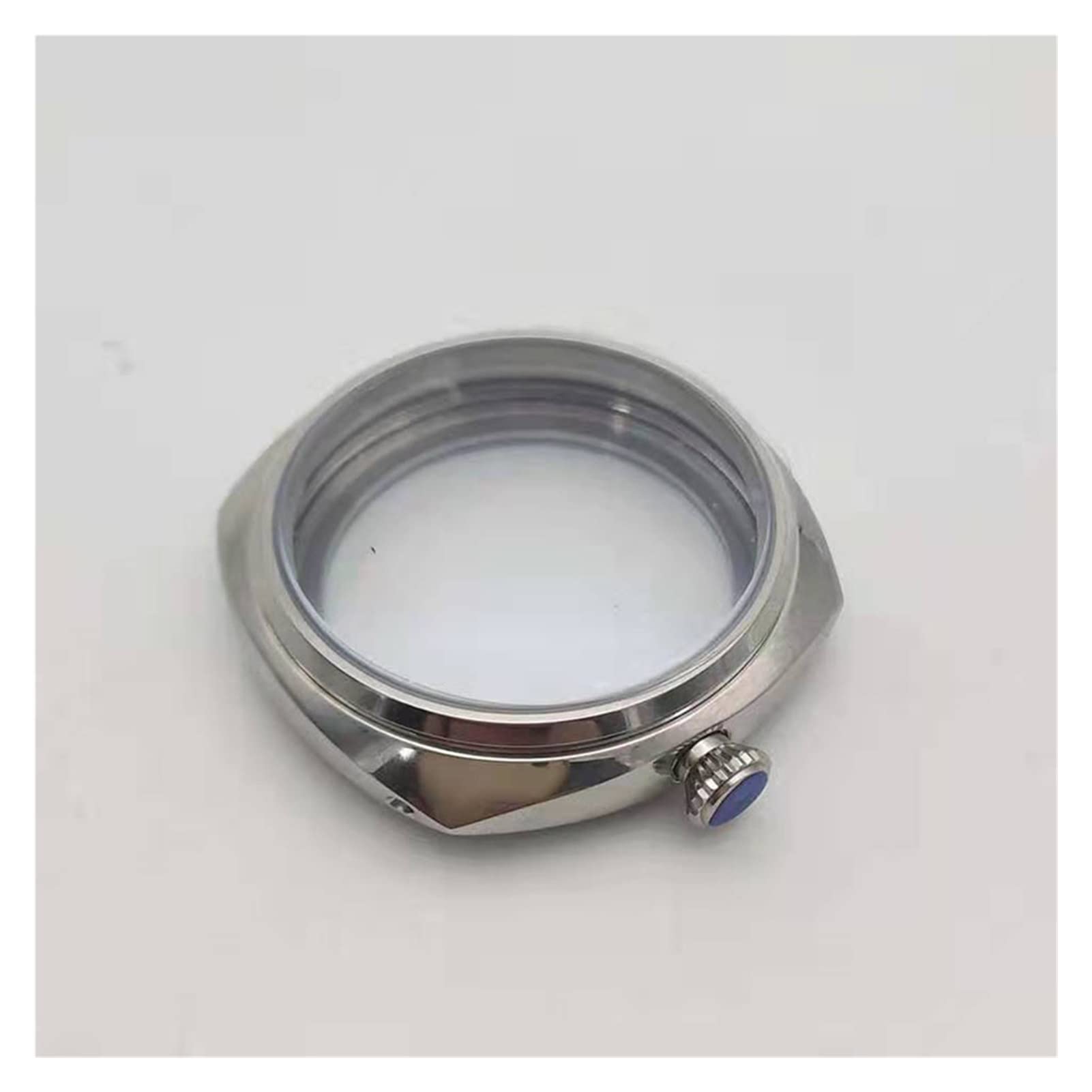 Cassa in Acciaio Inossidabile da 45 mm, Compatibile con Movimento a Carica Manuale ST36, Cassa Lucida, Compatibile con Bracciale con Movimento 6497/6498.