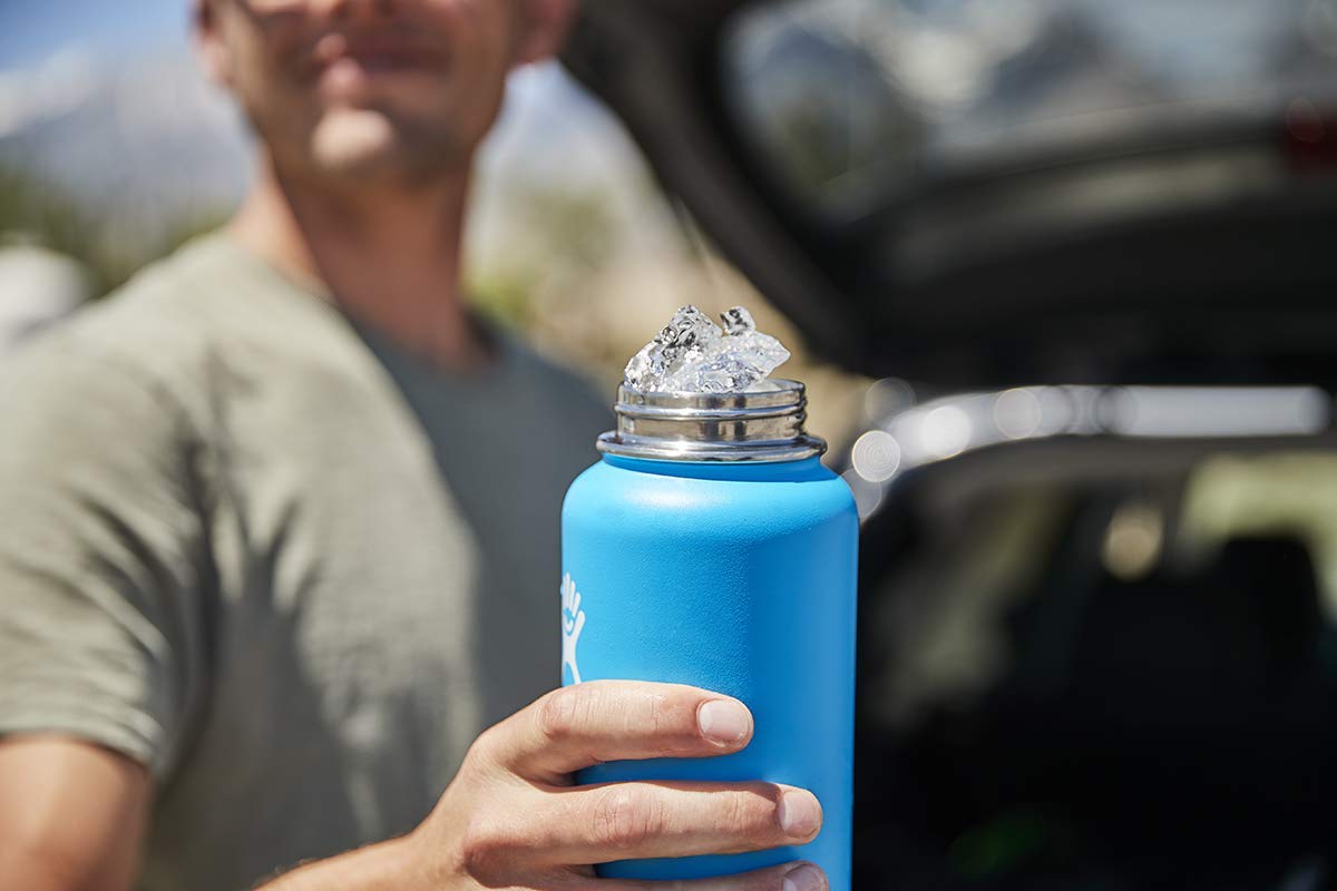 Amazon｜Hydro Flask ハイドロフラスコ Black Stainless Steel Water