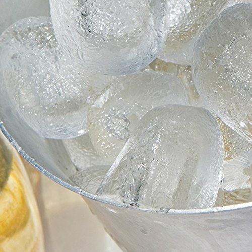 BarCraft Pinze da Ghiaccio in Acciaio Inox, con