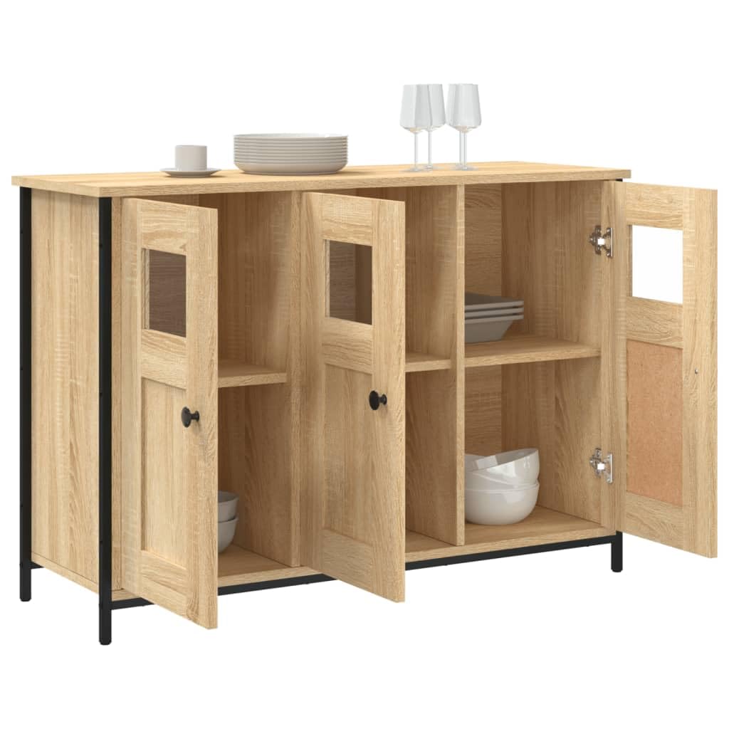 Credenza in rovere Sonoma, 100 x 35 x 70 cm