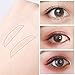 Double Eyelid Sticker 240Pcs Invisible Double-fold Eyelid Tape Magic Lace Fiber Eyelid Sticker Transparent Big Eyes Self-Adhesive Makeup Beauty Tool Double Eyelid Stickers(1)