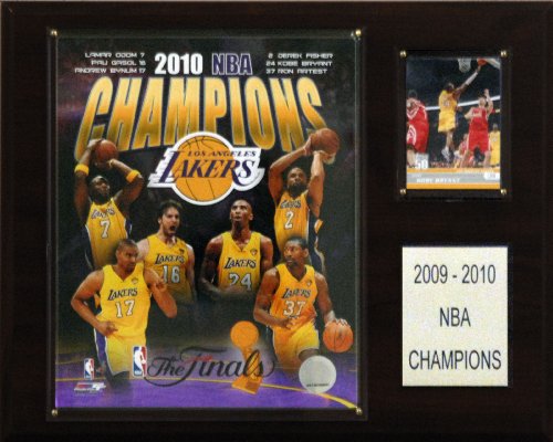 NBA Lakers 2009-10 NBA Champions Plaque