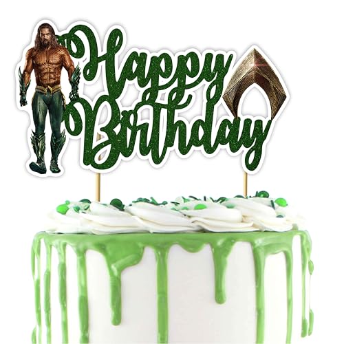 Aqumn - Decoración para tarta de cumpleaños