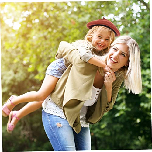 BESPORTBLE 1Pc Fashionable Wool Beret Hat Stylish Lightweight Accessory for Boys Comfortable Breathable Design Versatile Autumn Spring Orange4