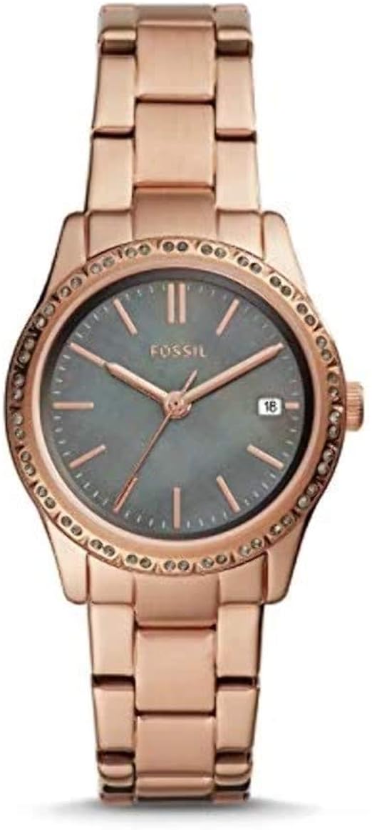 Fossil Adalyn Three-Hand Date Rose Gold 