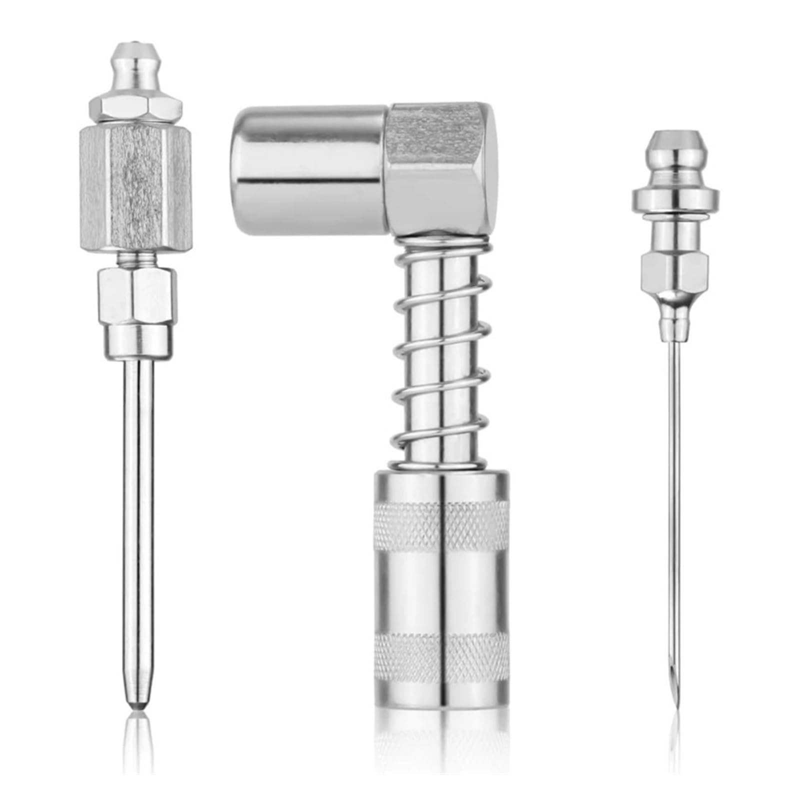 Cidegoo One Color 3Pcs 90 Degree Grease Nozzle For Machinery Auto