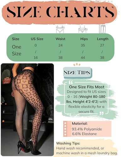 Image of Poker Fishnet Tights Spade Playing Cards Queen of Hearts Accessories | Goth Pattern Halloween Cosplay, Party, Burlesque, Clown