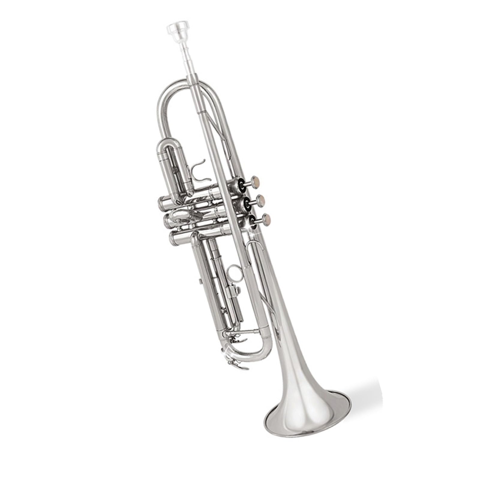 trąbka instrument Mosiężny niklowany instrument muzyczny w zespole B-dur dla początkujących poziom profesjonalny