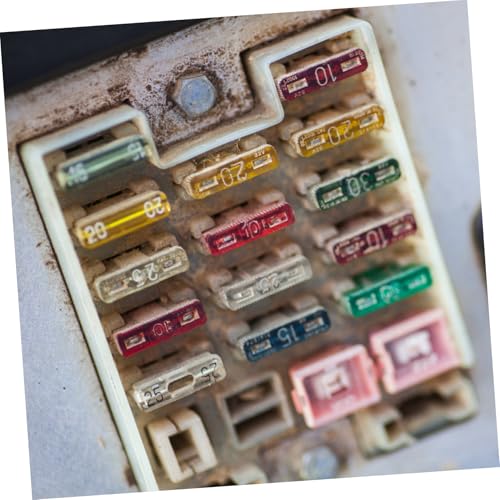 Kit de fusibles automotrices mini MAGICLULU, 120 piezas con estuche de almacenamiento, para RV, bote, camión y camper miniatura 6