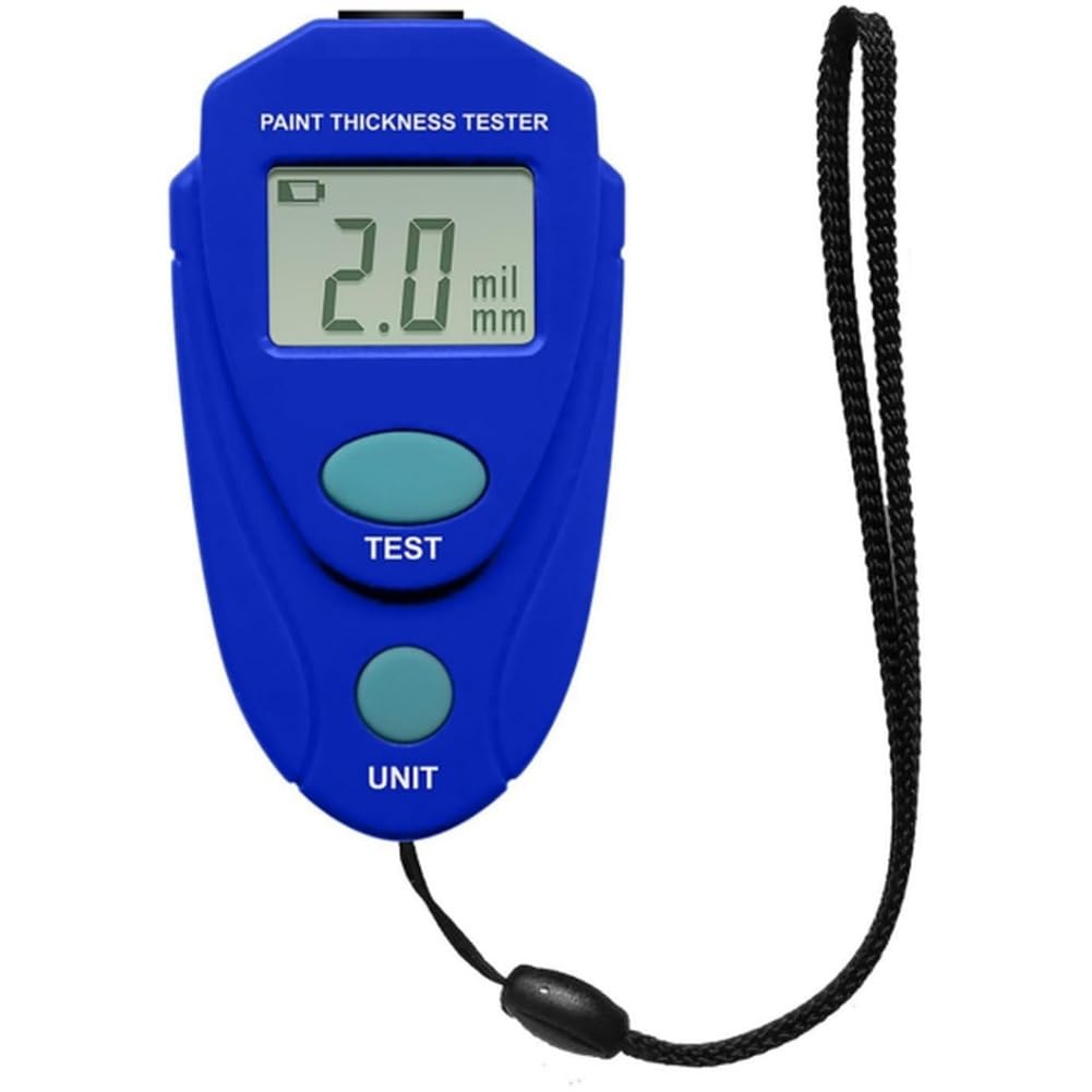 Aundhegrtt As Shown Em2271 Automotive Paint Film Thickness Gauge, Coating Thickness Meter, Automotive Surfaces Tester, Portable Testing Tool
