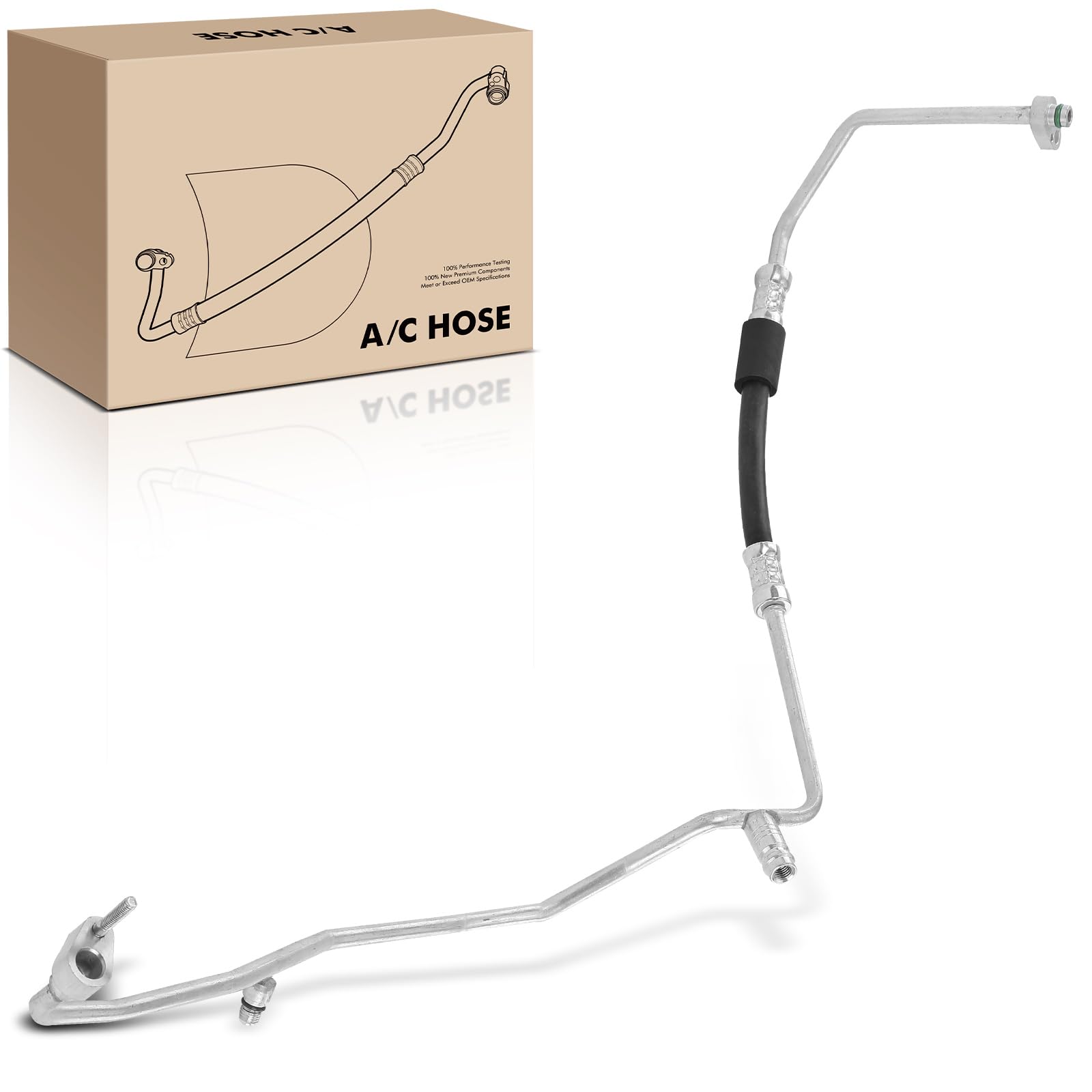 Frankberg Klimaleitung Klimaschlauch Druckleitung Kompatibel mit A3 8V1 8VK 1.0L-1.6L 2012-2010 A3 Cabriolet 8V7 8VE 1.4L-1.6L 2013-Heute Replace# 8R0121081T
