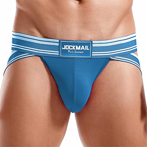 JOCKMAIL 2 Pack Men Jockstrap Underwear Sexy Jock strap for Men Mens Athletic Supporter Jockstrap3
