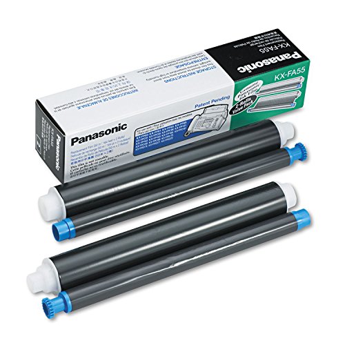 Panasonic KX-FA55 Replacement Film 2-Roll Value Pack for KX-FP80, 81, 85, 86, 150, 151, 152, 155, KX-FPC91, 95, 96, 161, 165, KX-FPG175, 176, 371 and 372
