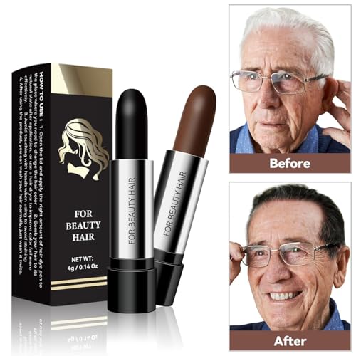 Pluma de tinte para cabello color marrón oscuro 0.14 oz miniatura 5