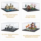 Teca Espositiva Acrilico Plexiglass per Lego 76419 Castello Parco Hogwarts - 3