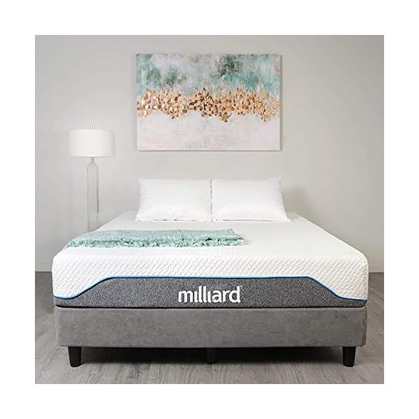 Milliard Memory Foam Mattress 20cm High Density Foam - Medium Firm