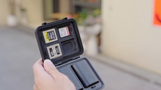 Amazon.com: JJC Portable Camera Battery Memory Card Storage Case