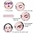 Amariver Eyebrow Stencils, Eyebrow Template, Eyebrow Shaping Kit,8 Styles Reusable Eyebrow Stencil with Handle and Strap, Washable