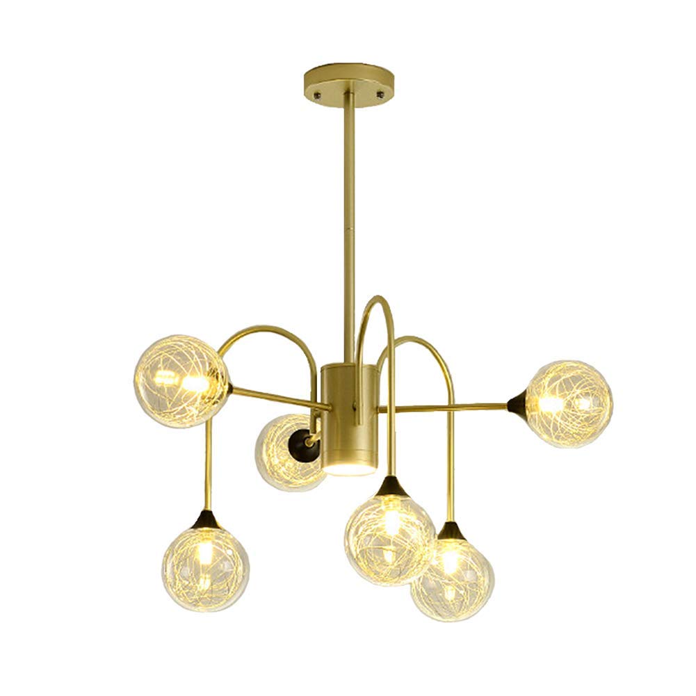 LYMSXAZOU Chandelier 8Light Vintage Industrial Ceiling Fixture Adjustable Pendant Lighting for Dining Room Kitchen Living DoubleLayered Design 10 Lights Option Available
