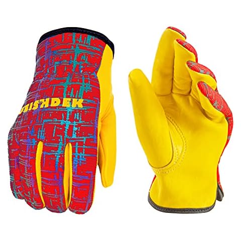 FEISHDEK Kids Gardening Gloves Cover