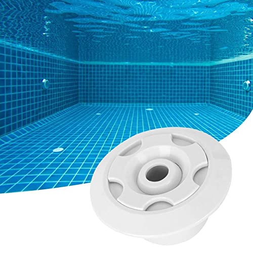 2-Zoll-360 Grad drehbares weißes rundes Pool Massage Düsen Pool Badekurortzubehör MEHRWEG VERPAKUNG