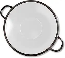 Tacho Esmaltado N26 Capacidade 34 Litros Para Frituras Pastel Salgados em Geral Uso Profissional