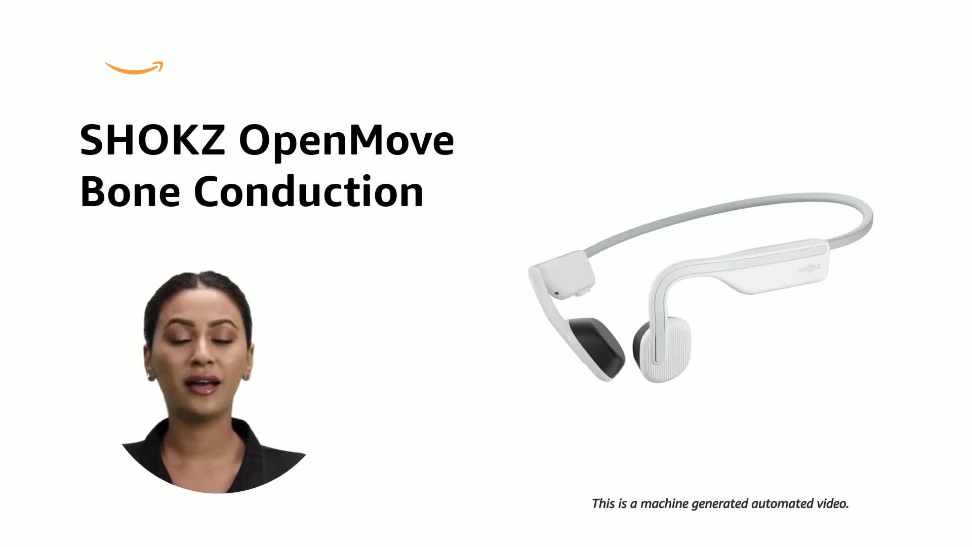 SHOKZ Openmove - Open-Ear Bluetooth Sport On Ear Headphones - Bone