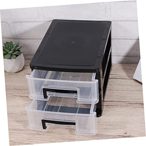 Boîte de rangement en plastique compacte pour libérer votre bureau