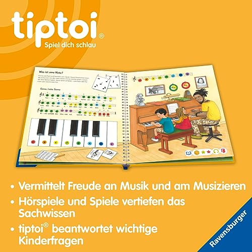 tiptoi® Wieso? Weshalb? Warum? Wir entdecken die Musik, Buch für Kinder ab 4 Jahre