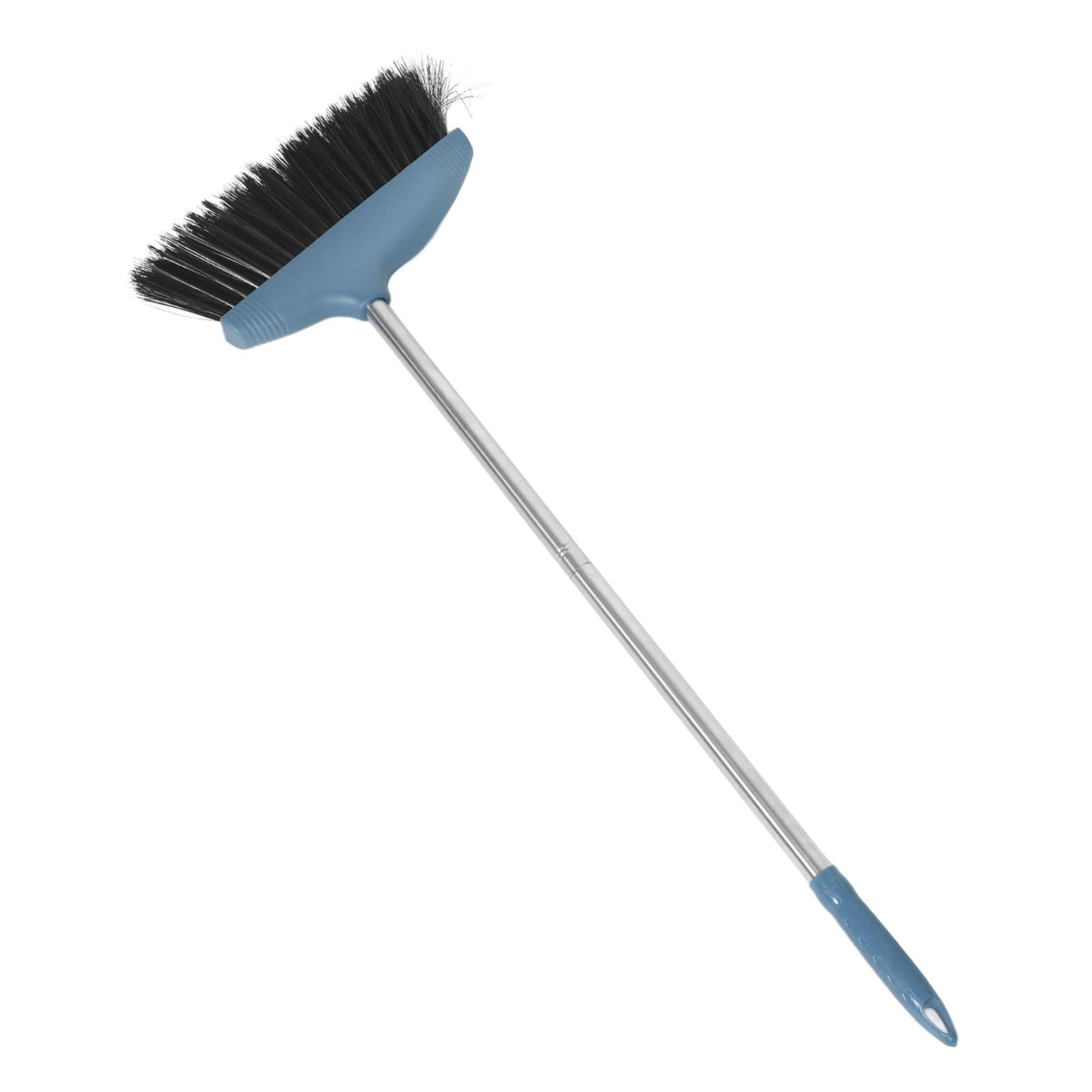 HOLIDYOYO Room Broom and Dustpan Set Wide Angle Floor Sweeper Stainless Steel Broom for Commercial Cleaning