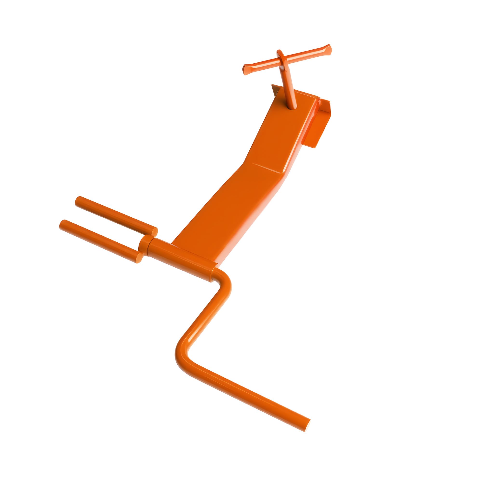 Winch Strap Winder, Cargo Tie-Downs Strap Winder for Trailers, Trucks, Vans, Warehouses, Roll-up to 4" Wide Winch Straps, Orange-1 Pack