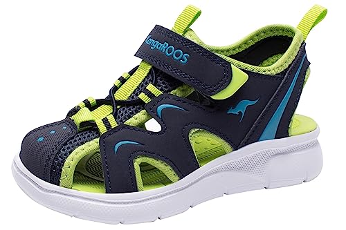 KangaROOS K-ES Lukas, Sandali, Dk Navy Lime, 26 EU...