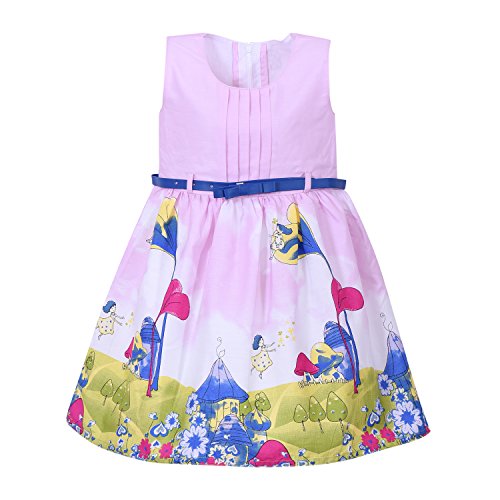 Image of Wish Karo Baby Girls Cotton Frock Dress - (ctn227)