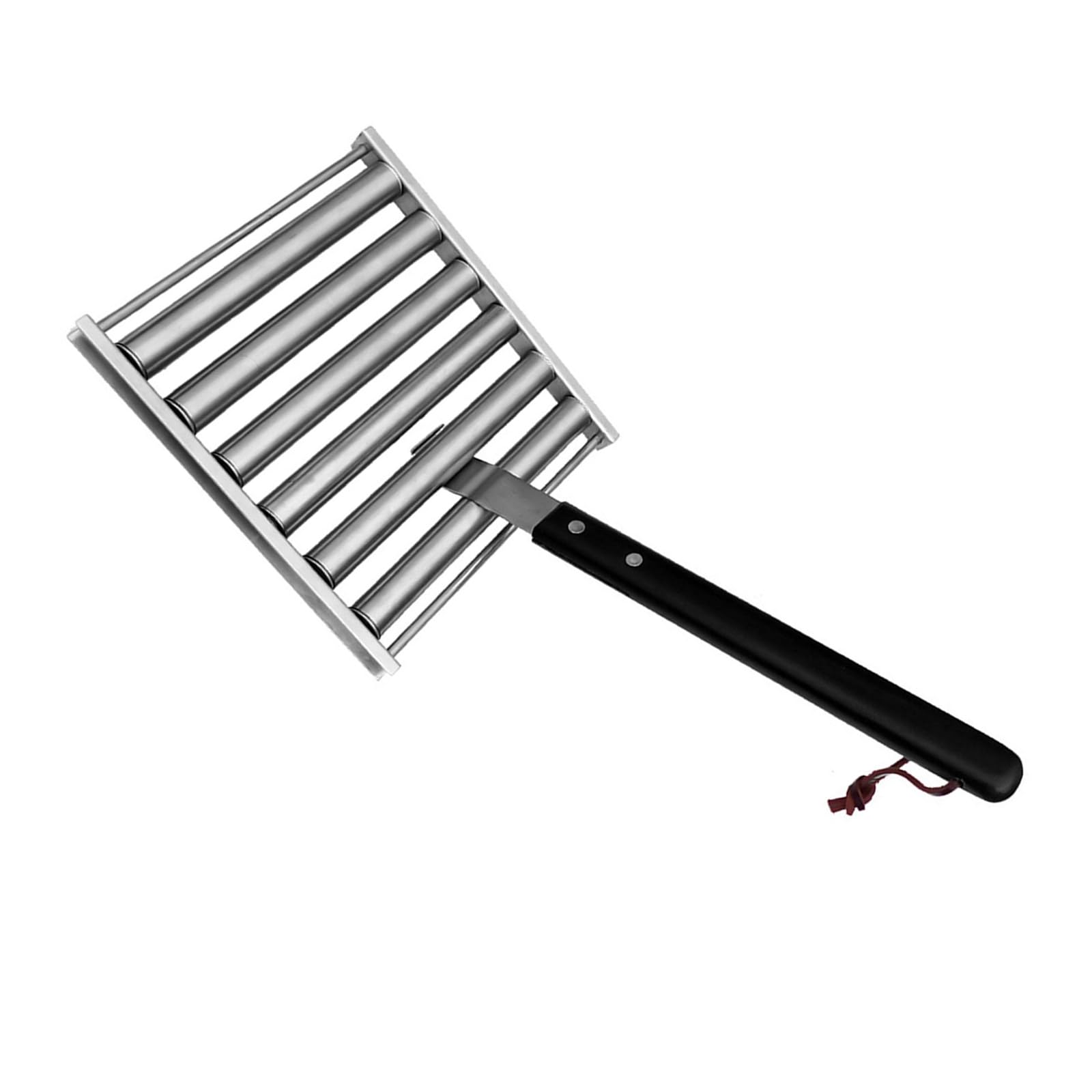 Shurhome Rotating Sausage Grills with Detachable Rollers Rusts Resistant Nonrust Steel Construction for Camping Event Outdoor BBQ Rollers for Even Cooking