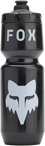 Fox Racing Purist - Botella de agua, color negro, 26 onzas