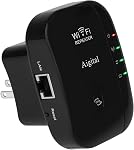 WiFi Extender, Aigital WiFi Booster, WiFi Repeater,WiFi Range Extenders for Home,Internet Wireless Signal Booster with Ethernet Port, Multiple Device Support, Quick Setup