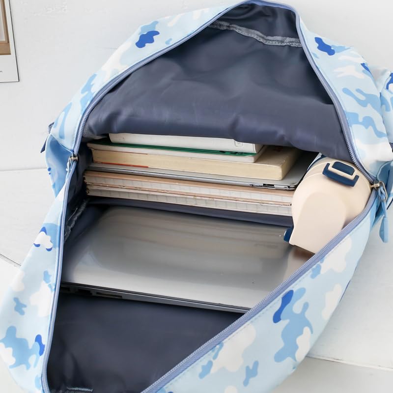 Mochila con múltiples compartimentos adorables de tres piezas con estuche 3