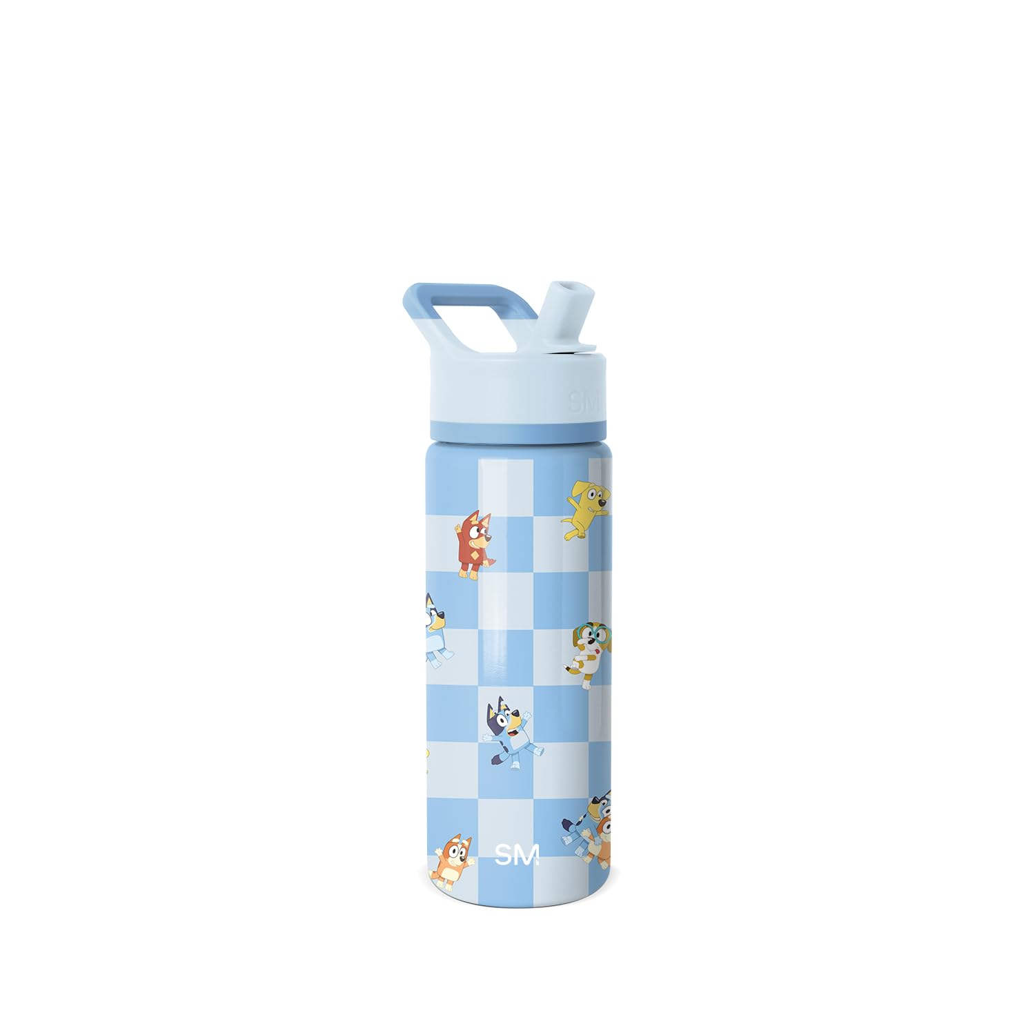 Amazon | Simple Modern Bluey Kids Water Bottle with Straw Lid