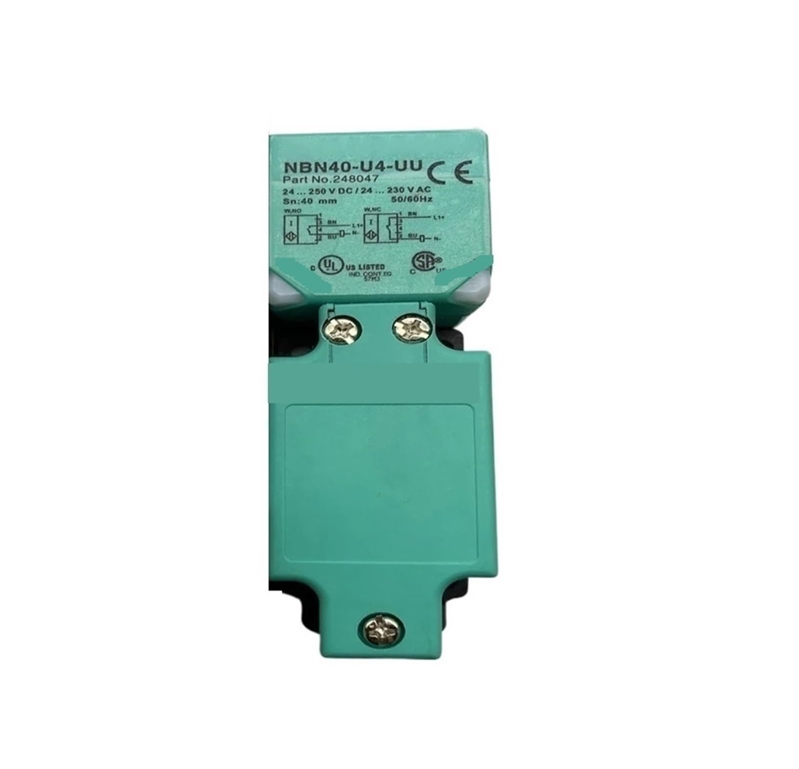 Capteur NBB20-U4-UU avec commutation universelle AC DC stable