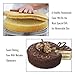 Webake 9 Inch Round Cake Pan Silicone Cake Mold Layer Cake Baking Pan Brownie Pan 2 Pack