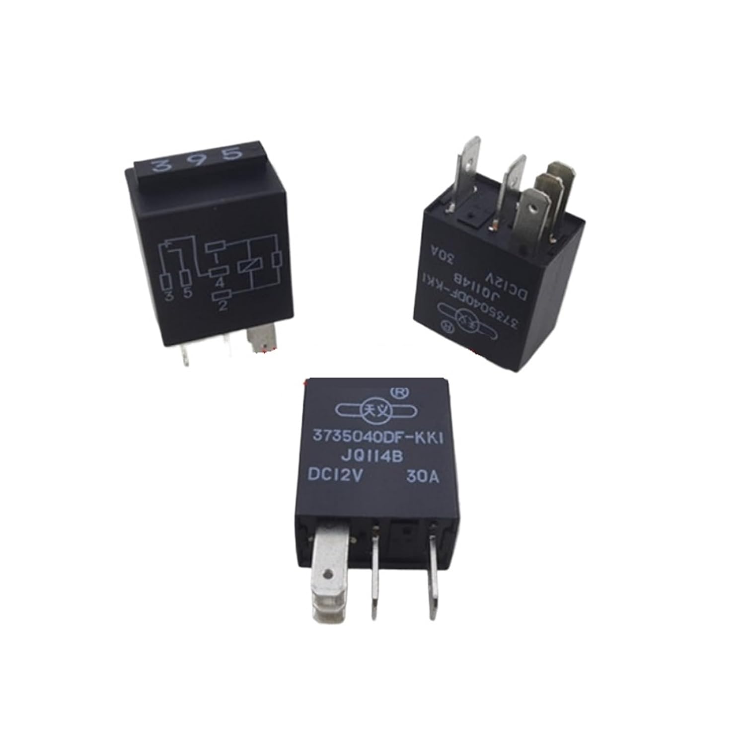 10pcs/lot Relay 3735040DF-KK1 12VDC 5pins Automotive Relay