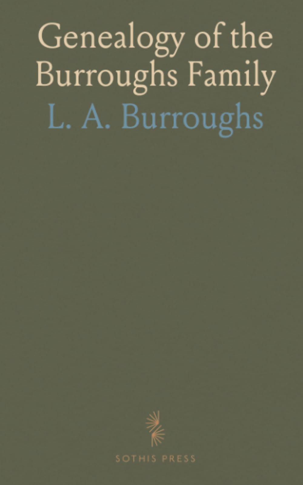 Genealogy of the Burroughs Family