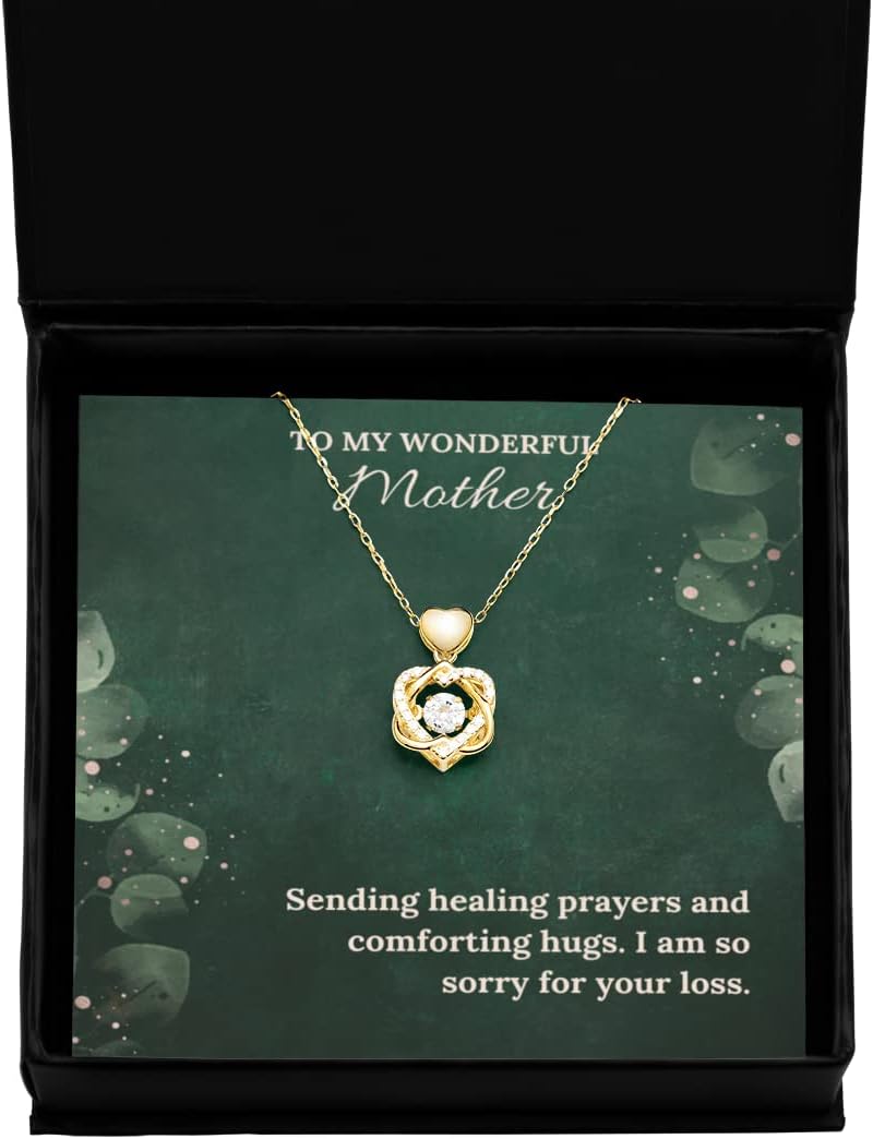 SpreadPassion Sympathy Jewelry, Gift for Mom, Wonderful Mother Sympathy Gifts, Jewelry Gift Ideas, Personalized Gift, Customized Gift