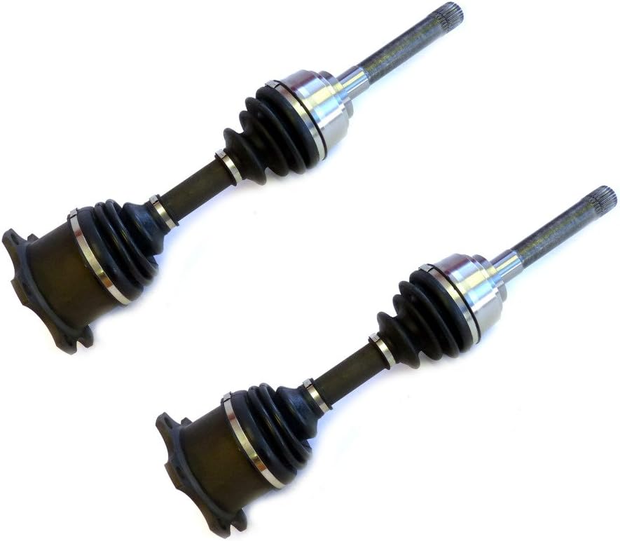 DTA TO87438743 2 New Premium Front Left Right CV Axles Shafts (Drive Axle Assembly) Compatible With 1986-1995 Toyota Pickup, 4 Runner, 4WD