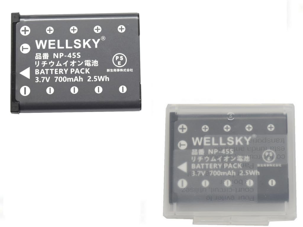 Amazon | WELLSKY 富士フィルム NP-45 NP-45A NP-45B NP-45S